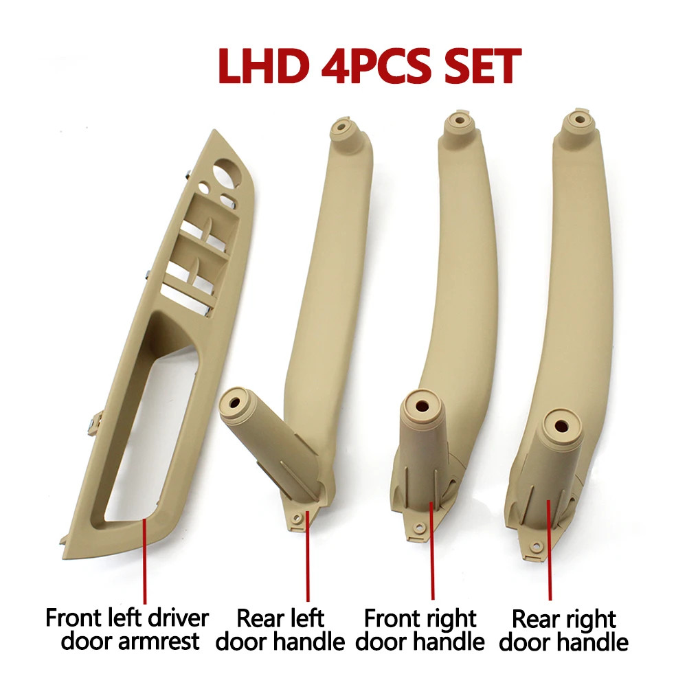 For BMW X5 X6 E70 E71 E72 LHD RHD Upgraded Interior Door Armrest Pull Handle