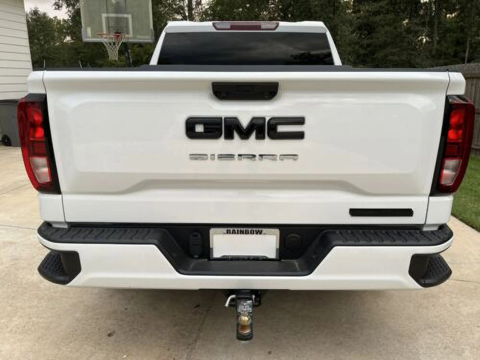 Matte Front Rear Overlay Emblem For 2019-2025 Sierra 1500 2500HD 3500HD Badges