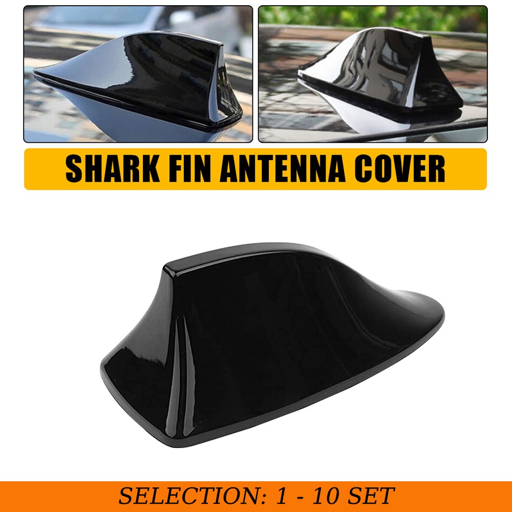 For Hyundai Sonata 2014-2019 Black Shark Fin Antenna Base Cover Replacement 1-10
