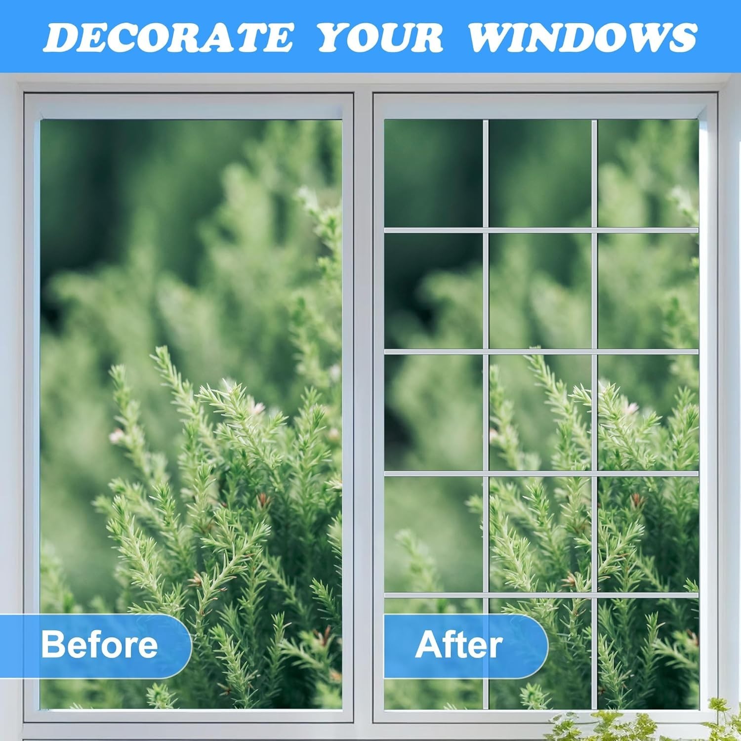 Lightweight 33 Ft Window Molding Kit – Waterproof Decor Solution for Every Room