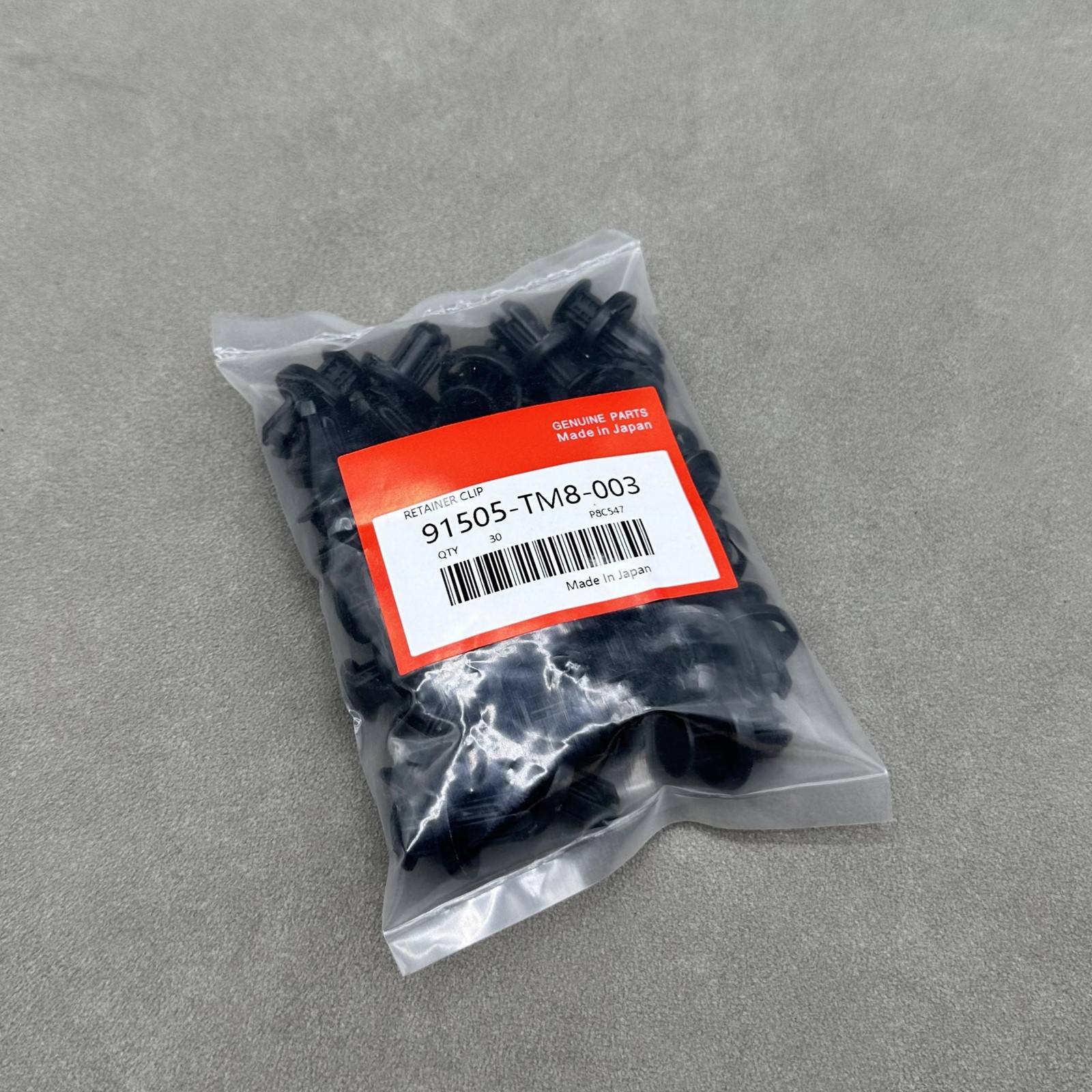 30PCS NEW FOR HONDA BUMPER / UNDER COVER RETAINER CLIP 91505-TM8-003