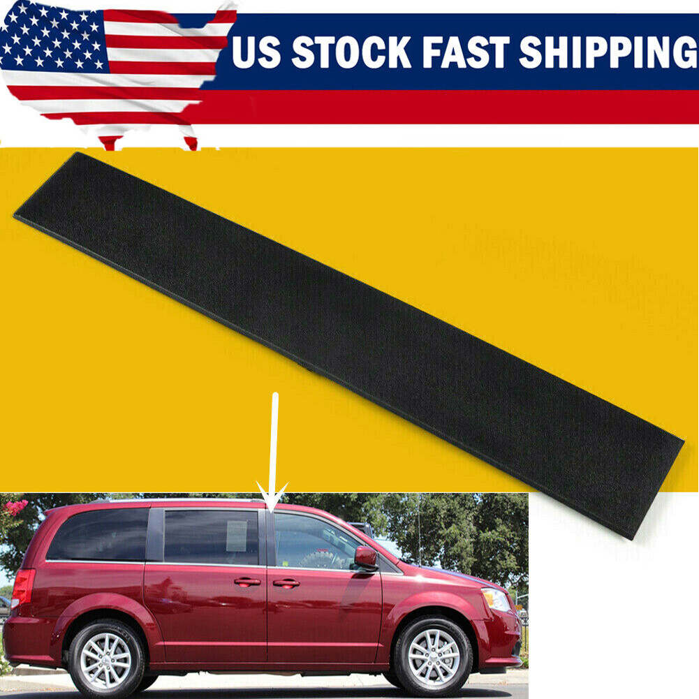 Fit For 08-16 Town Country 08-20 GrandCaravan Front Door B Pillar Applique Right