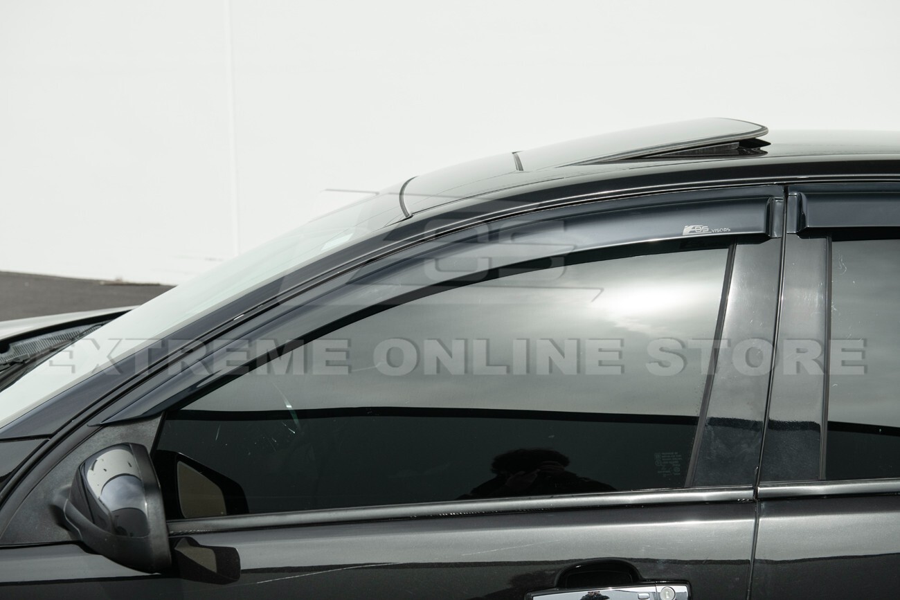 EOS Visors For 14-17 Chevy SS Tape On Style Side Vents Window Visors Rain Guards
