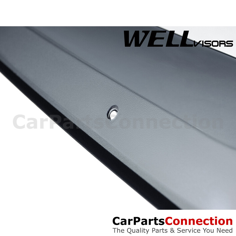 WellVisors Window Side Visor 1998-2007 For Toyota Land Cruiser Side Deflectors
