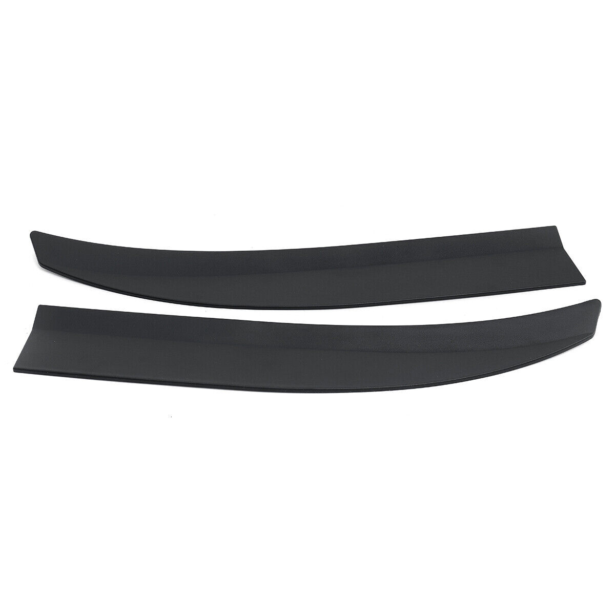 For Car Sedan Universal Adjustable Rear Trunk Spoiler Lip Lip Unpainted Black