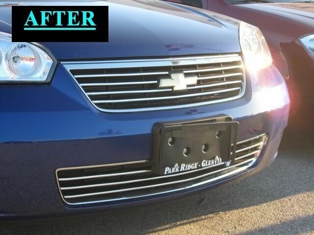 2006-2007 CHEVY CHEVROLET MALIBU CHROME TRIM FOR GRILL GRILLE W/5YR WARRANTY