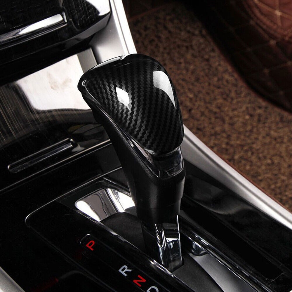 ABS Carbon Fiber Color Gear Shift Knob Cover Fit For Honda Accord 2013-2017 NEW