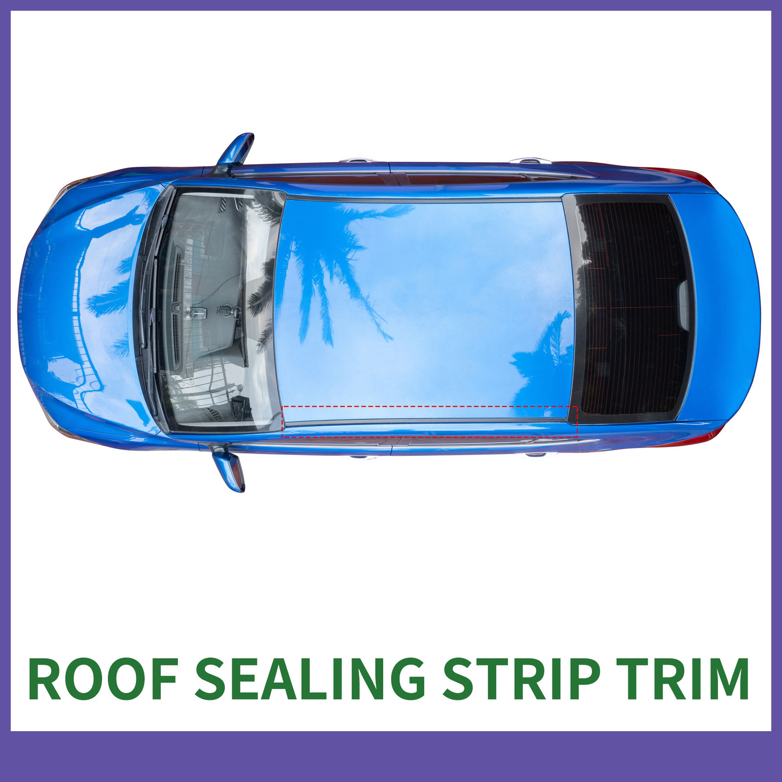 Roof Sealing Strip Single Custom for Toyota Camry 2018-2022
