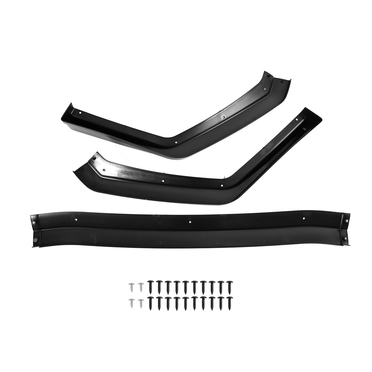 For Subaru WRX STi CS Style 2015-2021 Gloss Black Front Bumper Lip Splitter Kits