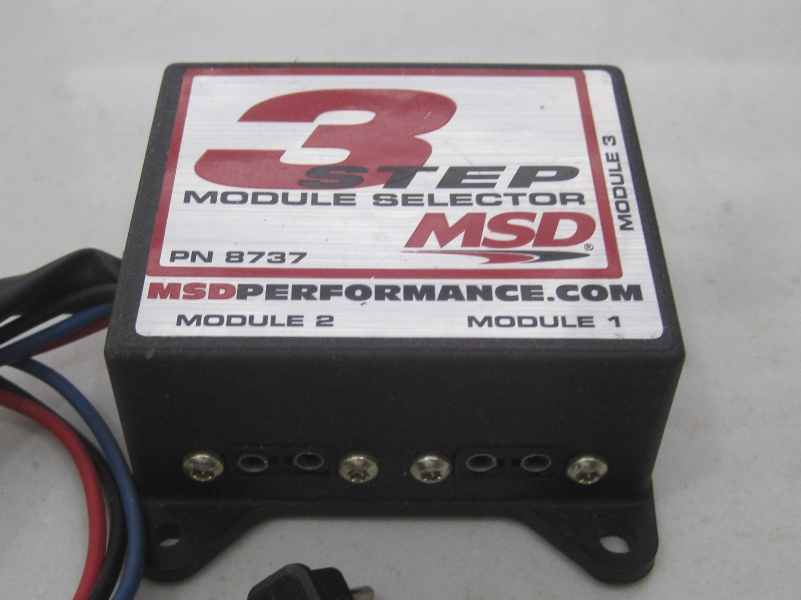 MSD 3-Step Module Selector 8737 ignition drag racing drag boat dragster