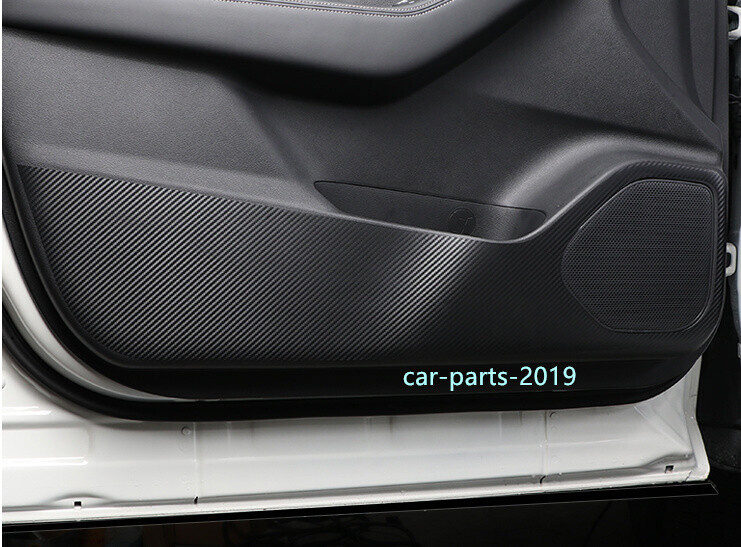 Vinyl decal carbon Fiber Door Anti Kick Pad Panel For Nissan Rogue 2021-2025