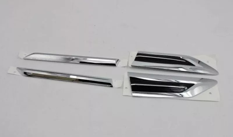 Chrome Side Fender Badge Decals Cover Fit for Volkswagen Tiguan 2017-2021