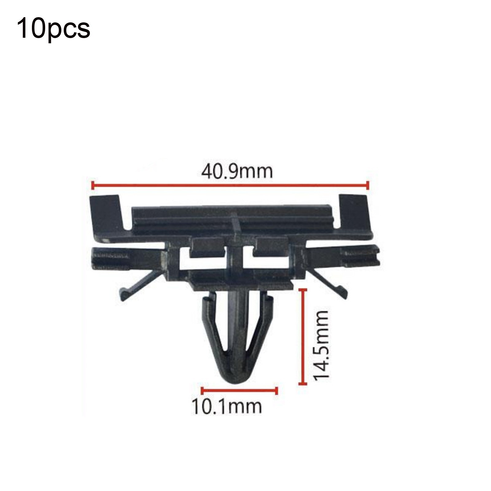 Front Windshield Side Clip Set for For VOLVO For S60 and For S60L 10 Pieces
