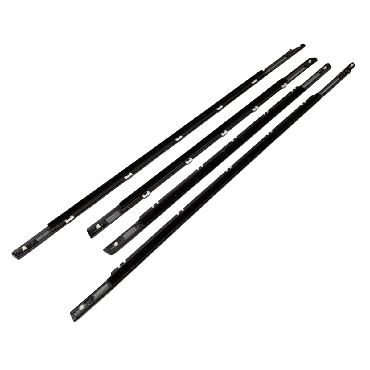 Fit For Kia Forte 2019-2023 Front & Rear Door Belt Outside Weatherstrip 4Pcs Set