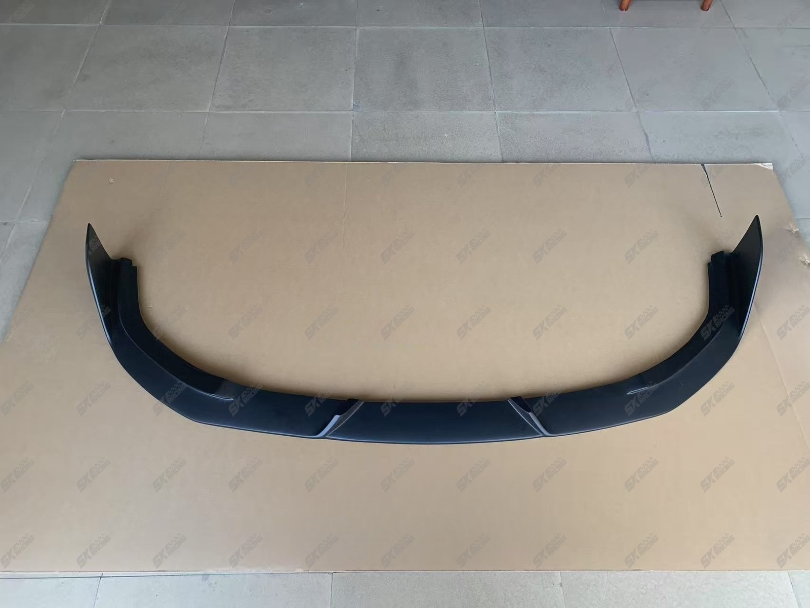 Unpainted FRP Front Lip Side Skirt Fender Wide Kit For Mazda 3 Axela Sedan 19-23