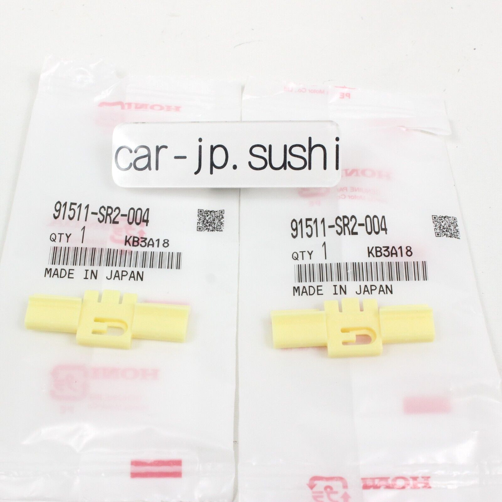 HONDA Genuine ACURA Integra DC1 DC2 93-01 Front Glass Windshield Molding Set OEM