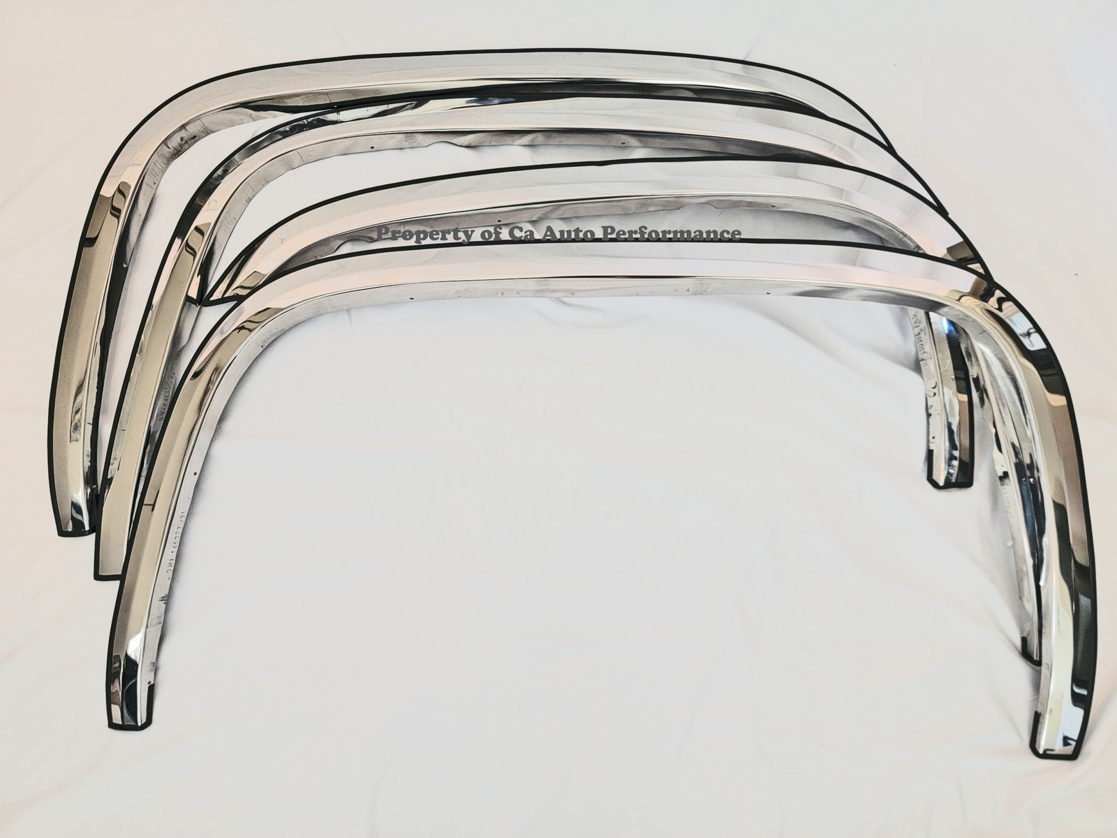 For SILVERADO 1500 07-13 Chrome Polished Stainless Steel Fender Trim Moldings 2″
