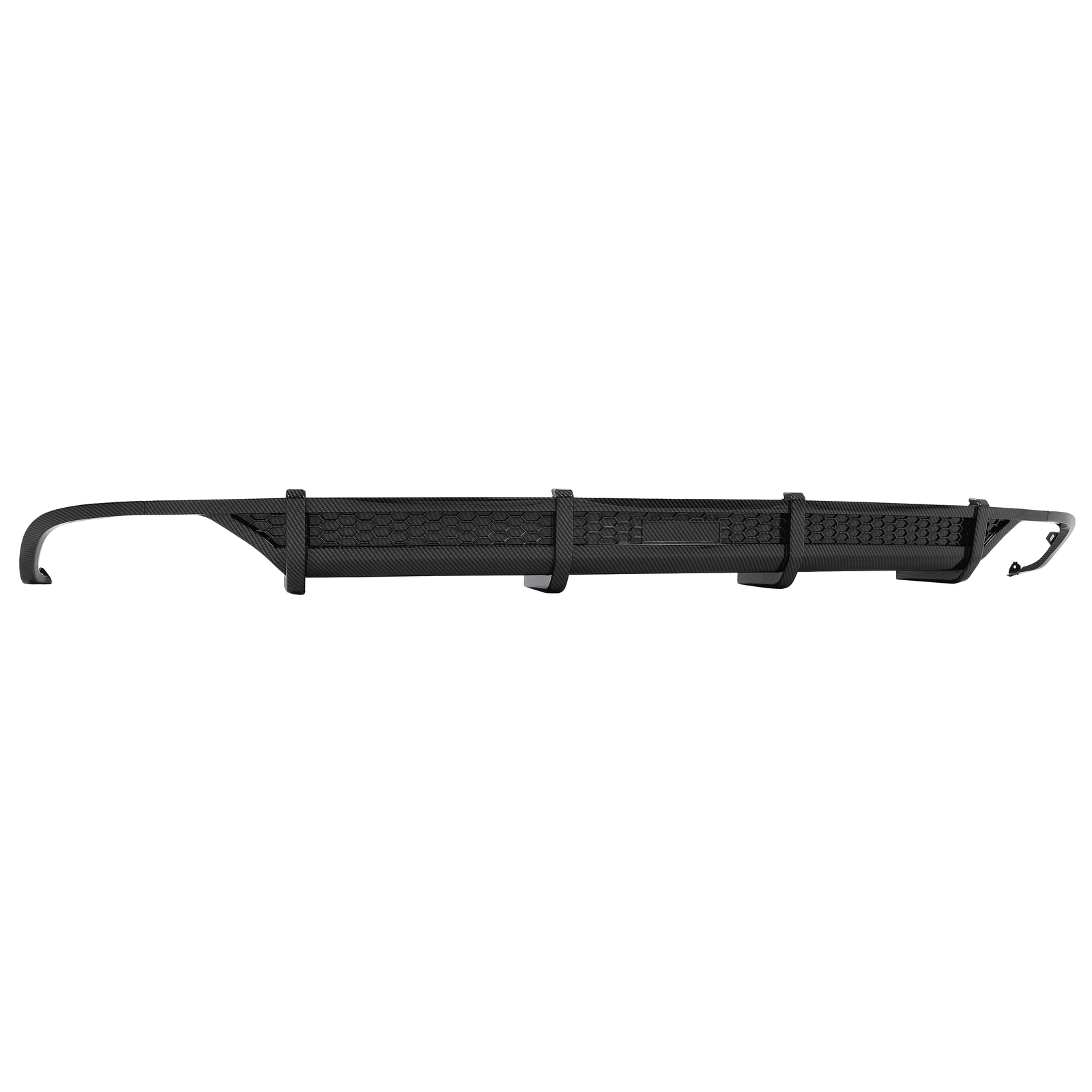 Carbon Fiber Painted For Honda Accord 18-21 20 Rear Bumper Diffuser Lip V1 Style