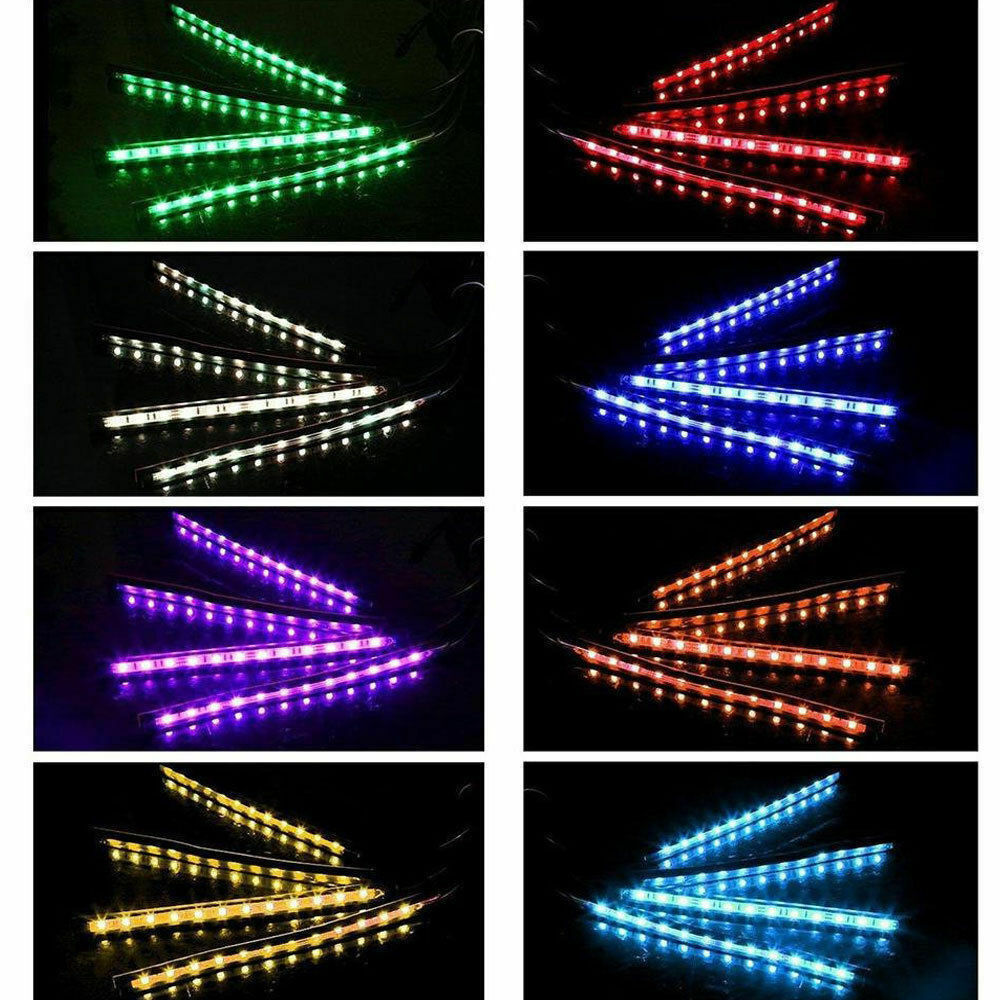 🔥RGB LED Glow Car Interior Lamp Under Dash Footwell Seats Inside Lighting
