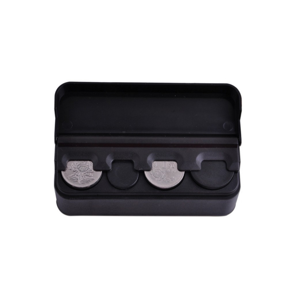 1x Car Accessories Coin-specific Case Loose Change Storage Box Holder Universal