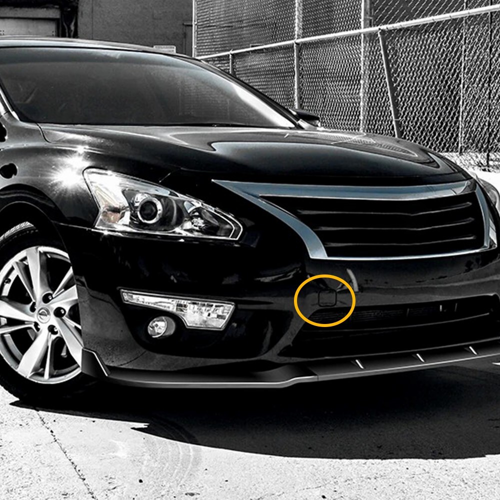 For 2013 2014 Nissan 2015 Front Altima Bumper Tow Hook Eye Cover Cap Accessories