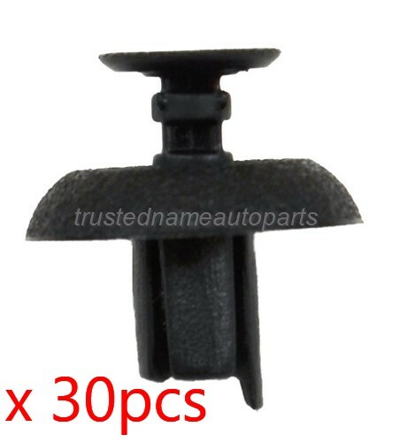 30pcs Sight Shield Cowl Grille Retainer Fastener Clips for Lexus Scion Toyota