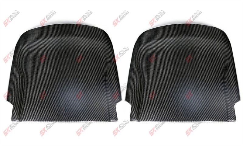 Dry Carbon Fiber Seat Back Covers Bodykit For Mercedes Benz CLA200 250 CLA45AMG