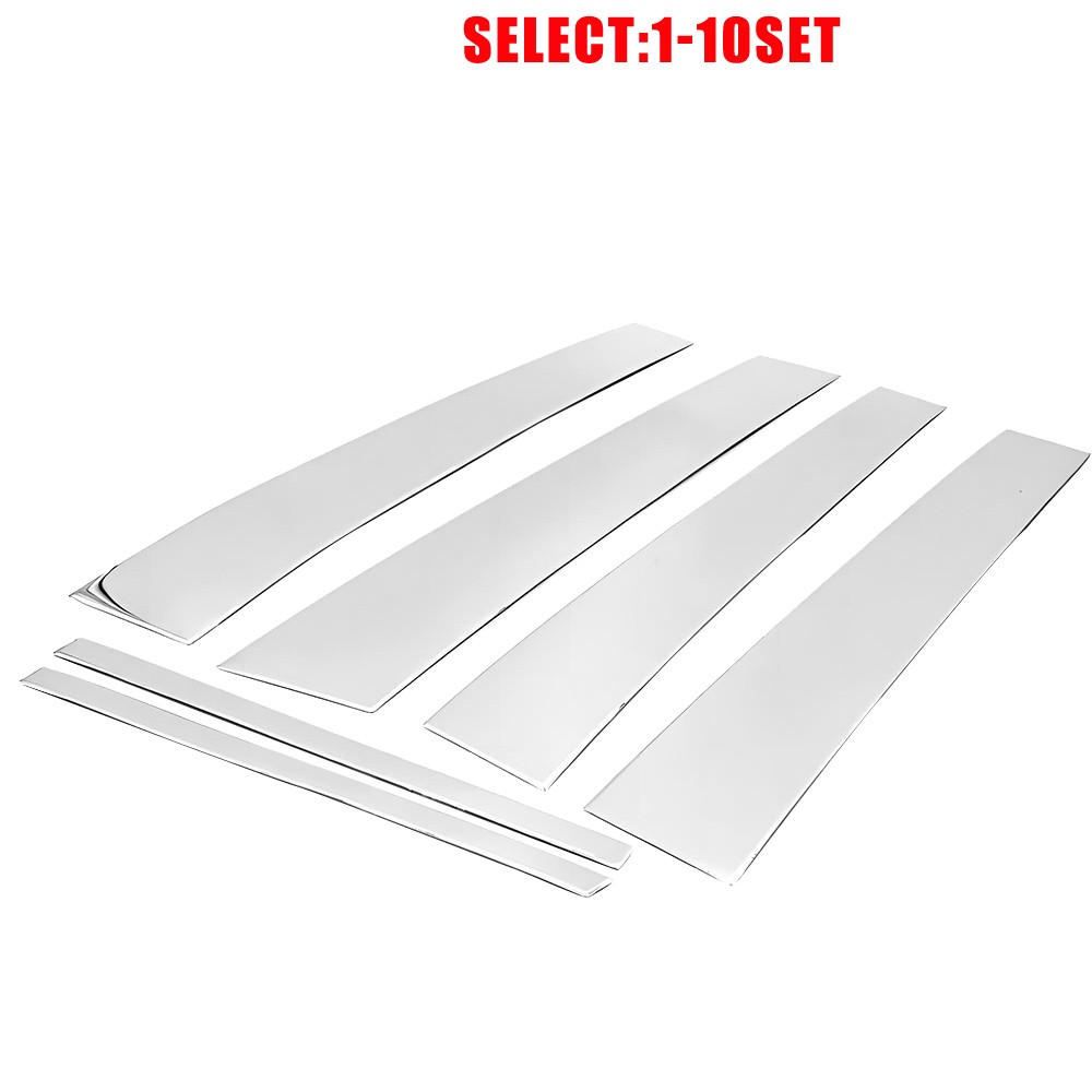 Fit 00-11 Cadillac Deville DTS Chrome Pillar Post Cover Trim Accessories 6-60X