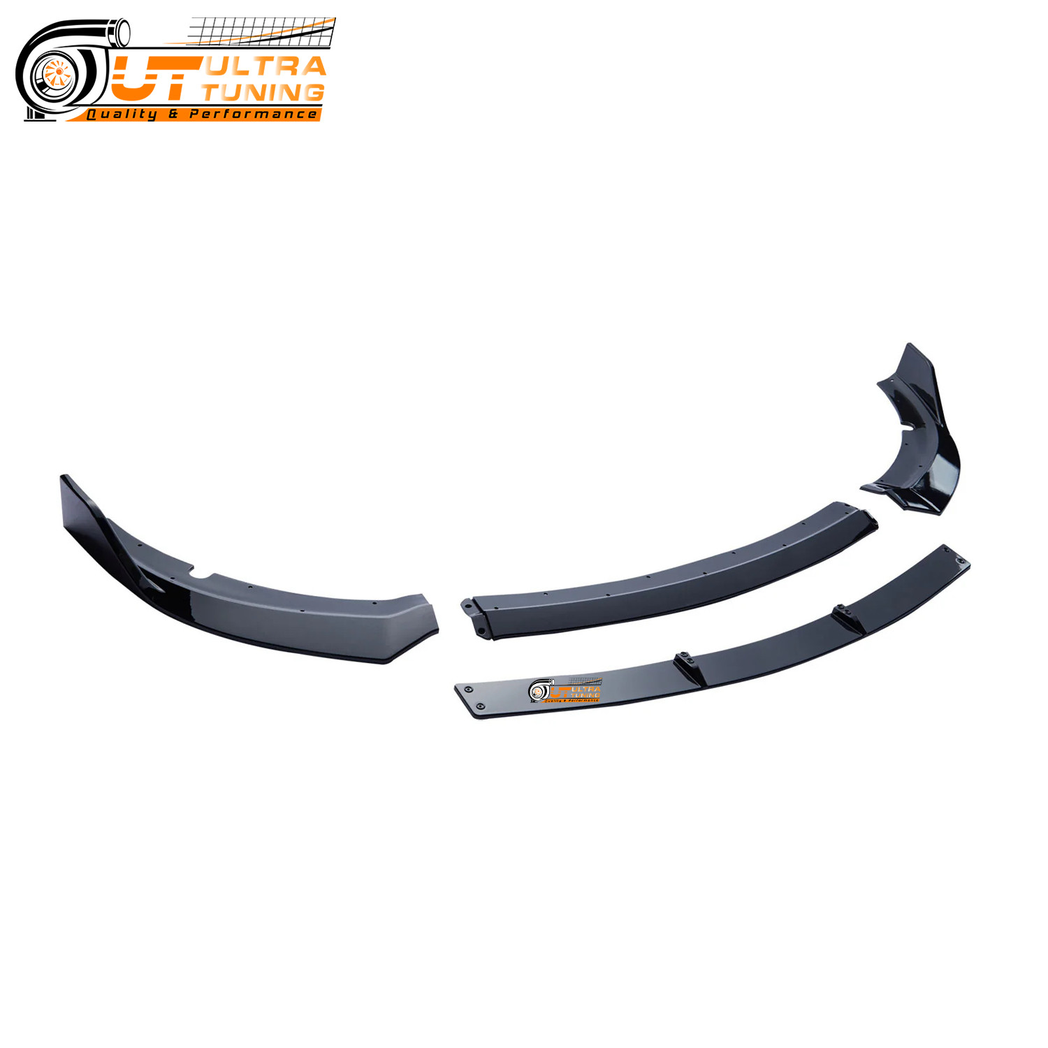Gloss Black For 2015-2023 Dodge Charger Srt Front Bumper Lip