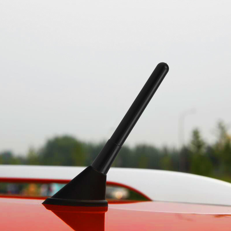 4″ Short Black Aluminum Antenna Mast Rod AM/FM for FORD MUSTANG 1979-2009 New