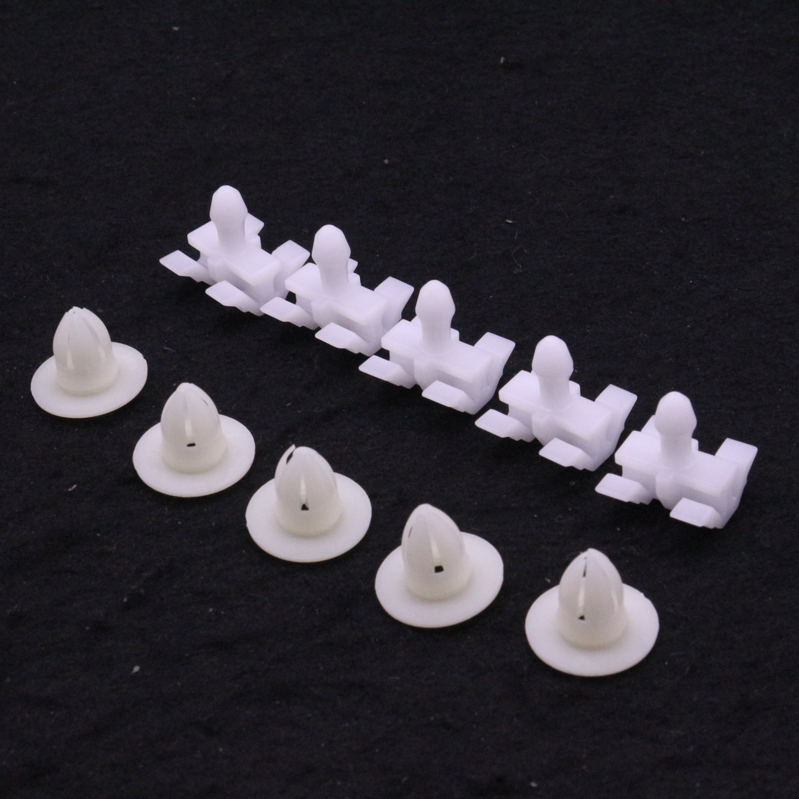 5 Set Upper Molding Clip & Grommet For Mercedes-Benz 300SD 300SE S320 S350 S420