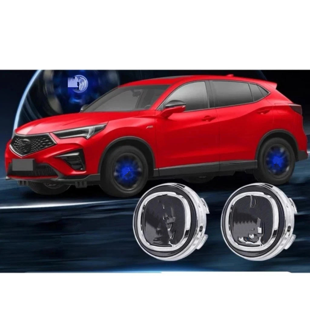Custom 69mm 4PCS Wheel Center Caps Self Powered Floating Blue LED For Acura Car