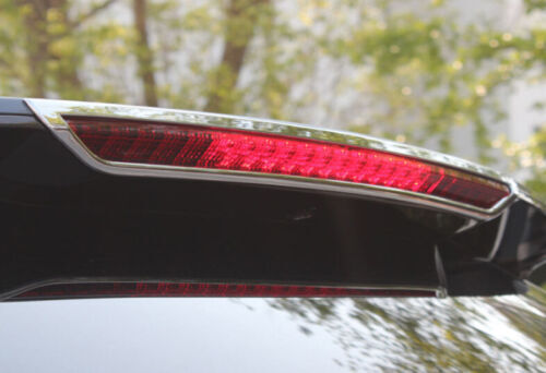 ABS Chrome Tail High Brake Light Cover Trim Fit For Lincoln MKX 2016-2018 1PCS