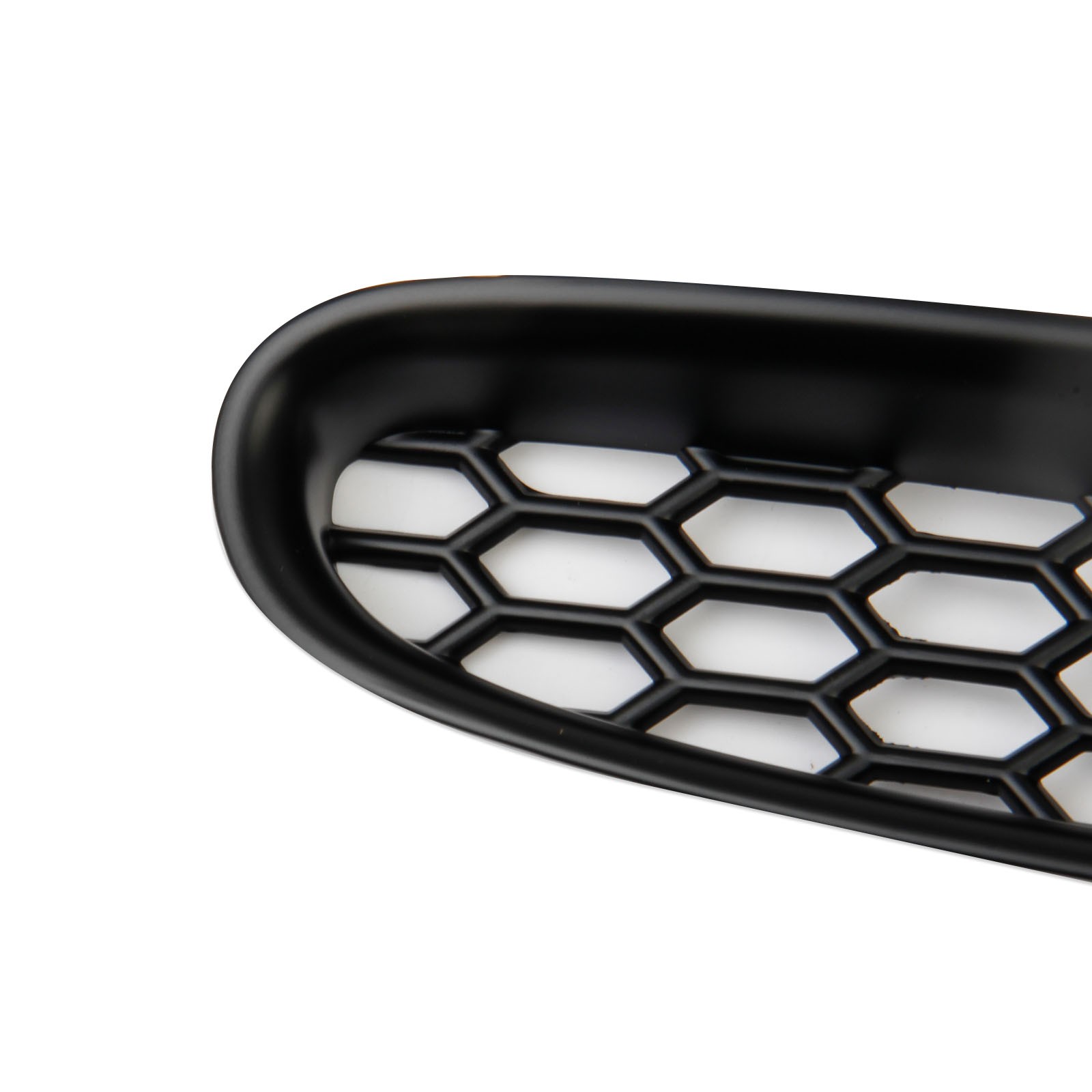 Black Front Fog Light Honeycomb Lamp Trim Cover For Chevrolet Corvette C5 97+