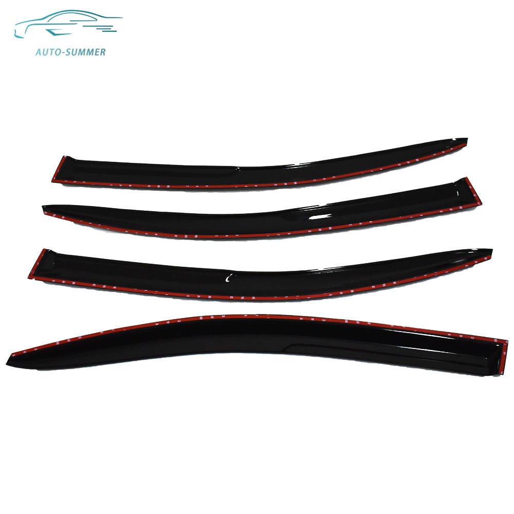 For Toyota SIENNA 2011-2018 2019 4Pcs Window Visor Sun Vent Rain Guard Deflector
