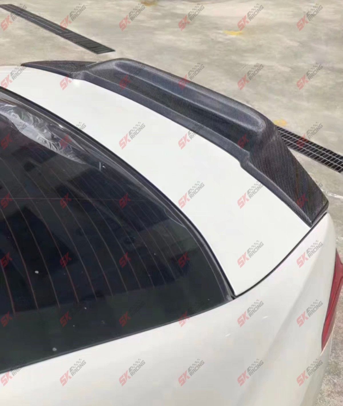 Fits For BMW 5 Series G30 M5 F90 18-23 Carbon Fiber/FRP Rear Trunk Spoiler Wing