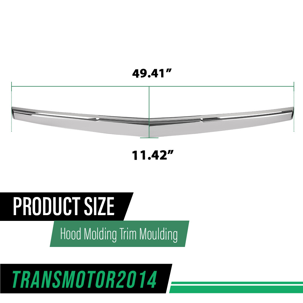 Fit For 2015-2020 Cadillac Escalade Esv Hood Molding Trim Moulding 22956470