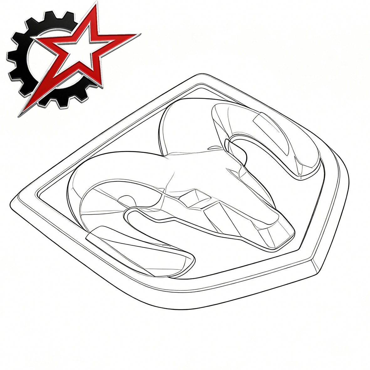 68082011AB Chrome Black