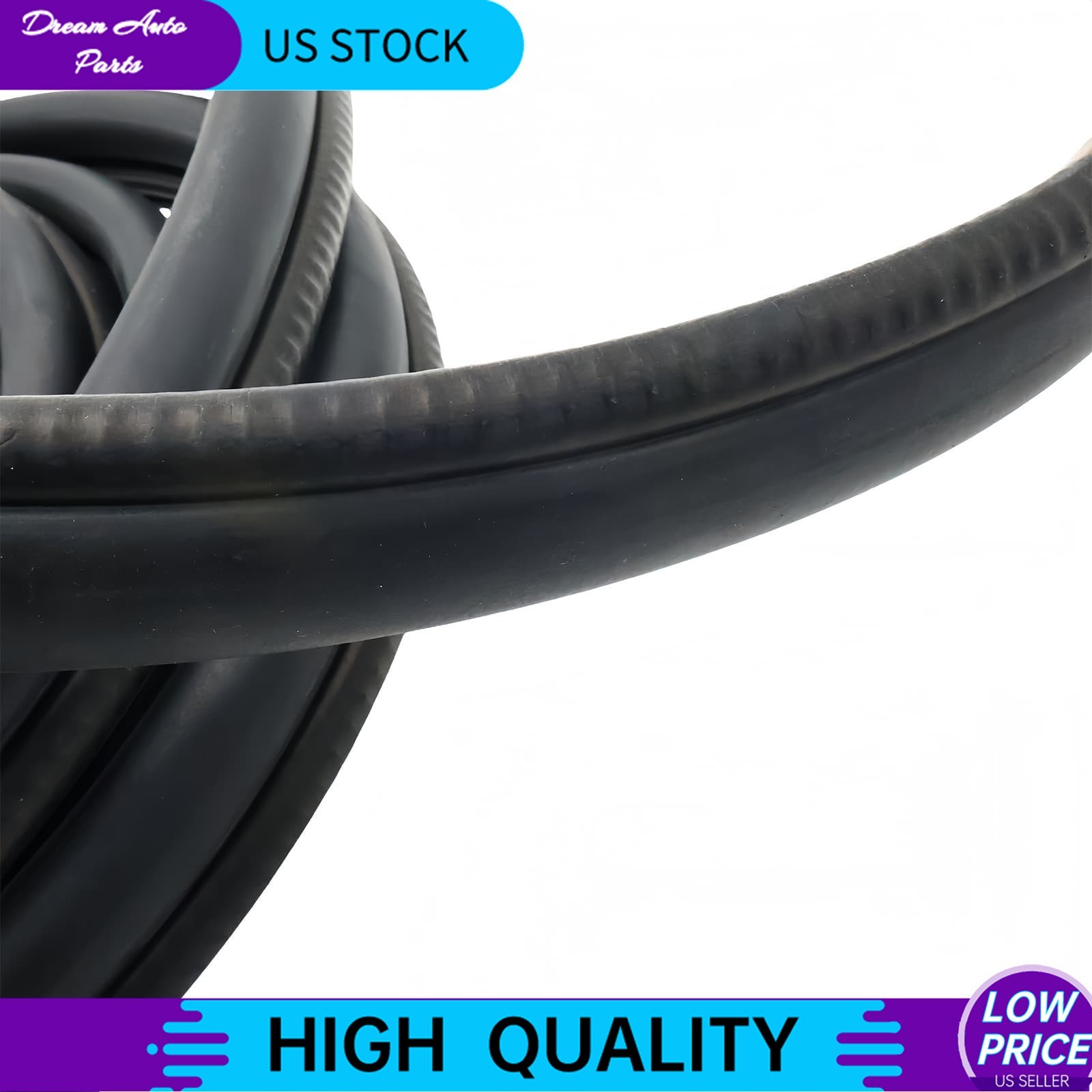 2X For 86-07 Peterbilt 330 357 359 378 379 13.5 Ft Door Rubber Weatherstrip Seal