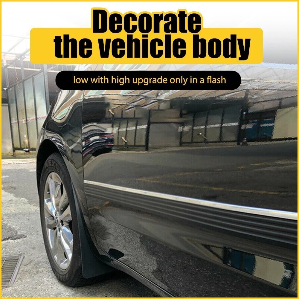 236″ 6M Body Side Molding Belt Exterior Protector Roll For Chevy GMC C1500 88-98