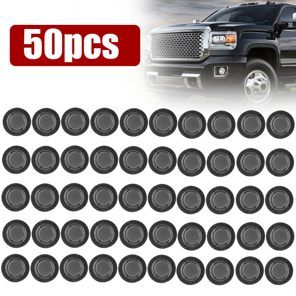 50pcs Car Radiator Core Support Upper Panel Cover Retainer Nylon Clips Car Parts