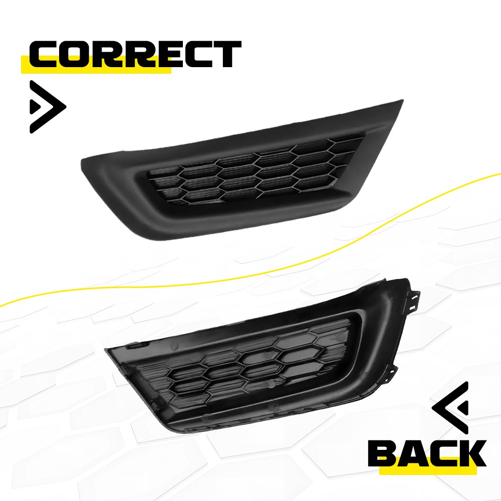 For 2017 2018 2019 Honda CRV LX Front Bumper Right Fog Light Bezel Cover Trim EQ