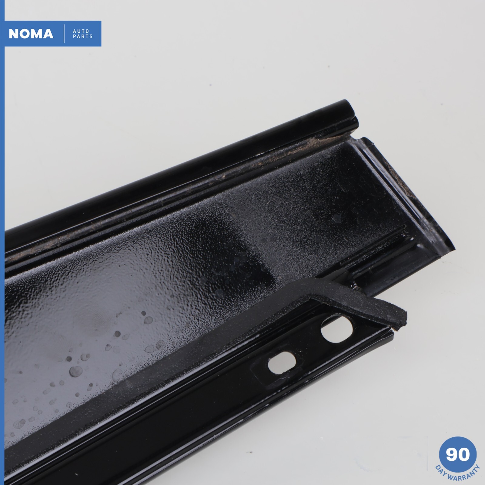 09-15 BMW 750Li F01 F02 Rear Right Side B Pillar Door Cover Moulding Black OEM