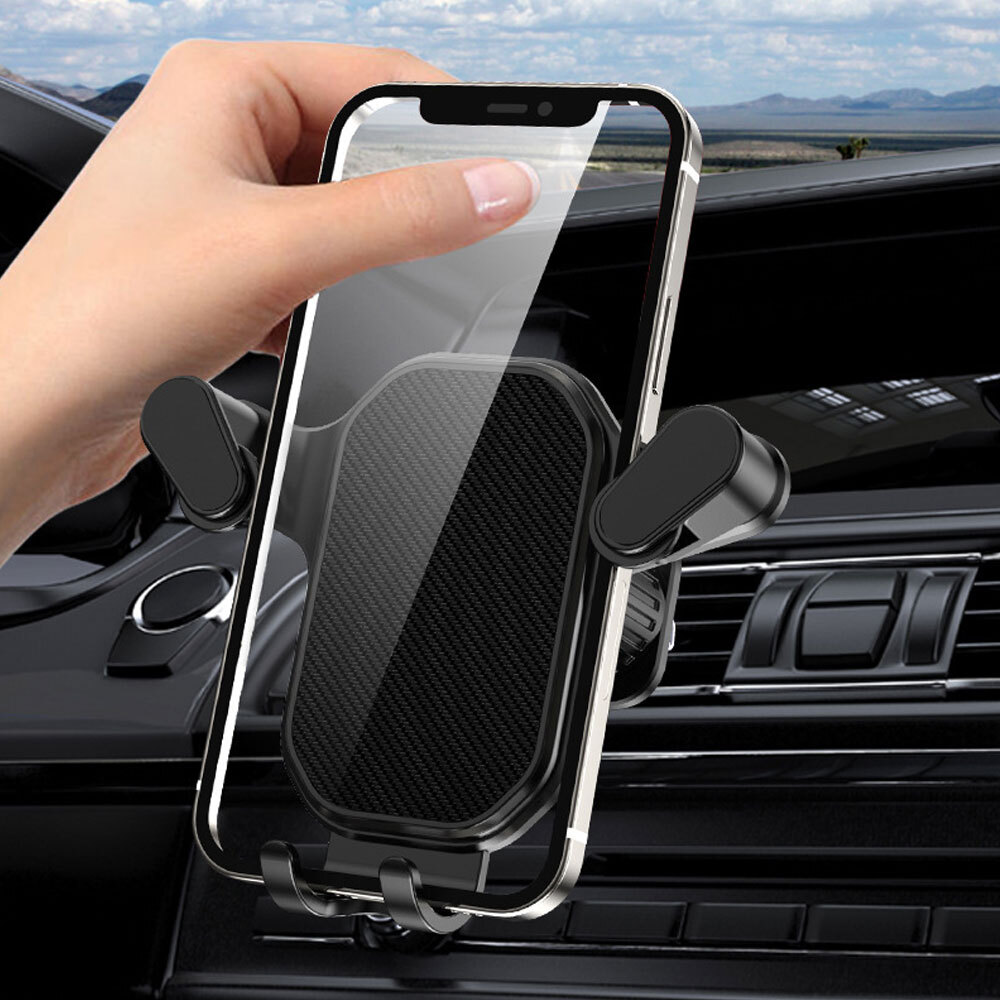 Universal Car Phone Holder Gravity Mobile GPS Support Stand Car Air Vent Mount
