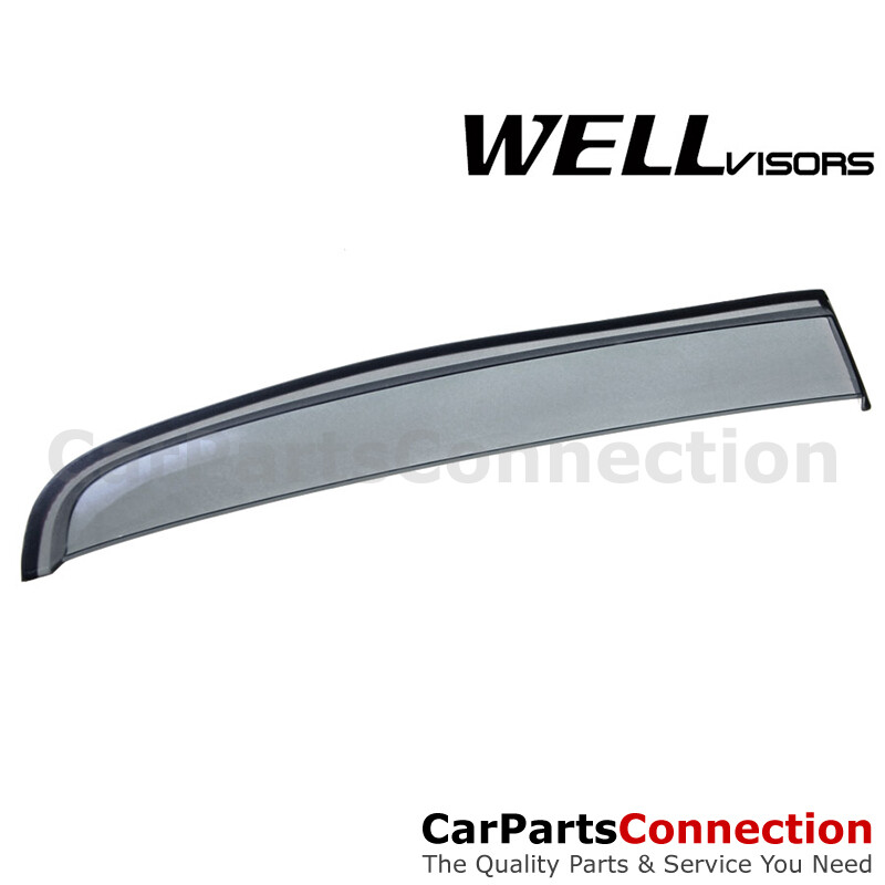 WellVisors Window Visors 2007-2014 For Toyota FJ Cruiser Sun Visors Deflectors