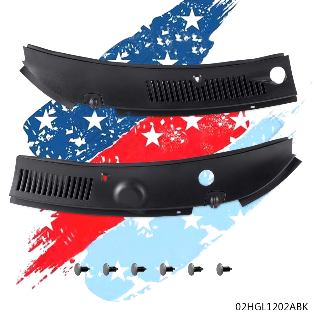 Windshield Wiper Improved Cowl Panel Vent Grille Hood Fit For 99-04 Ford Mustang