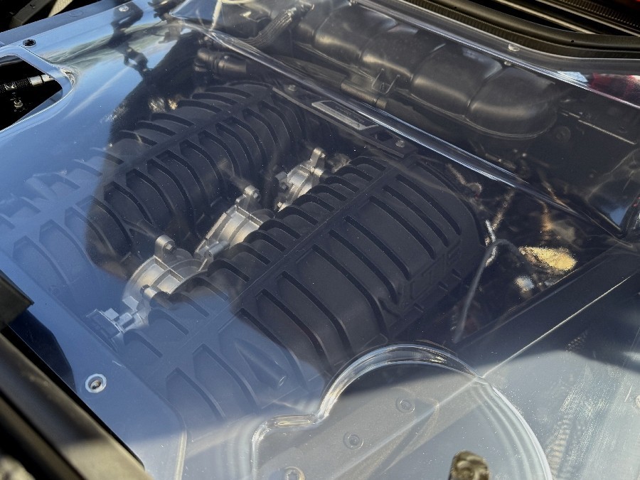 Full Clear Engine Bay Cover For The 2020+ C8 Corvette HTC Convertible
