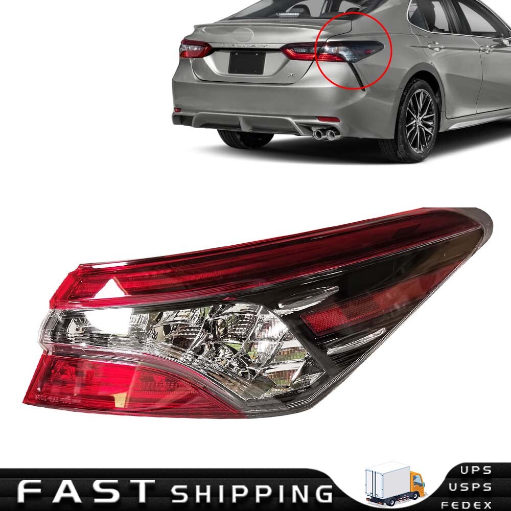 For 2021 2022 Toyota Camry XSE XLE LED Rear Taillight lamp Right Passenger Side