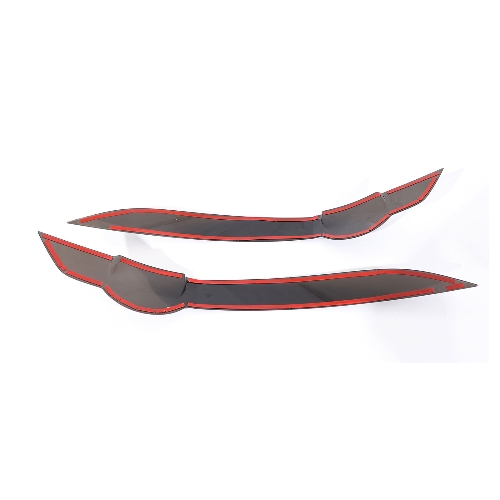 Smoked Black Tail Light backlight Cover Trim Decor For Jaguar F-TYPE 2013-2021