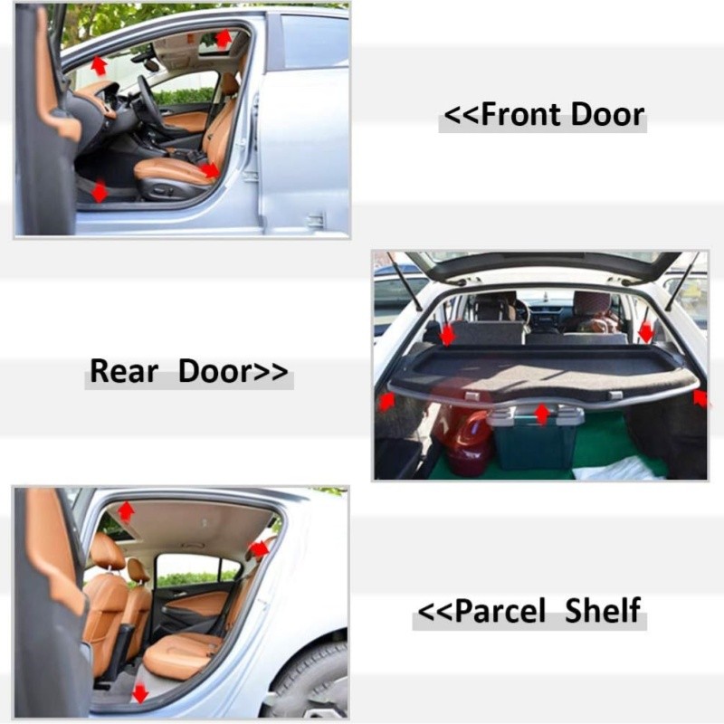 10ft Universal Auto Rubber Seal Weather Strip Door Window Trunk Hood Edge Trim